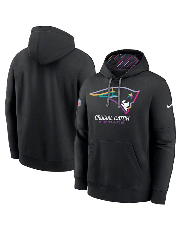 2024 NFL Crucial Catch New England Patriots Hoodie