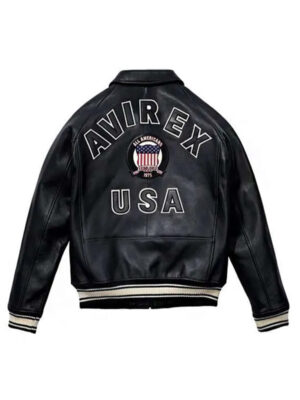 americans-avirex-leather-bomber-jacket-1