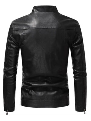 men-slimfit-stand-collar-flap-pocket-leather-jacket-3