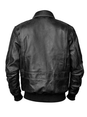 mens-black-flight-pilot-a2-aviator-jacket