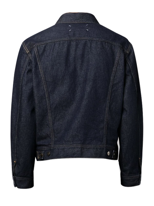 Mens Maison Margiela Demin Blue Jacket