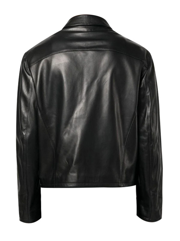 Mens Versace Medusa Leather Jacket | Save 30% | Iconic Jacket