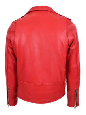 mens-zipper-motorcycle-red-leather-jacket-1