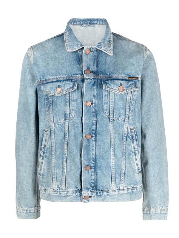 Nudie Jeans Robby Washed Denim Jacket