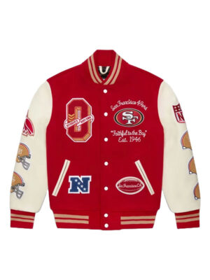 OVO San Francisco 49ers Varsity Jacket