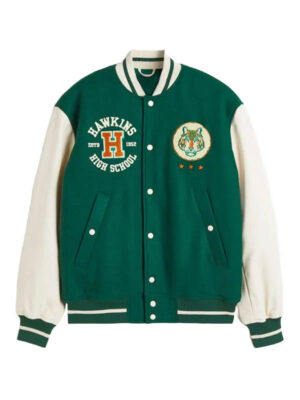 Stranger Things X H&m Bomber Varsity Jacket