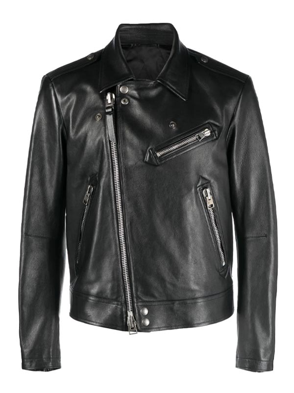 TOM FORD Cross Zipper Biker Jacket | Save 30% | Iconic Jacket