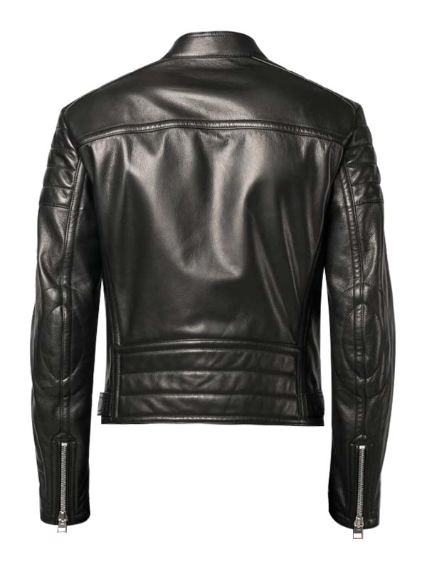 TOM FORD Quilted Motorcycle Biker Leather Jacket