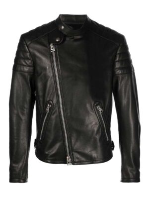 TOM FORD Quilted Motorcycle Biker Leather Jacket