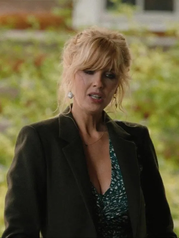 Yellowstone S04 Beth Dutton Green Coat