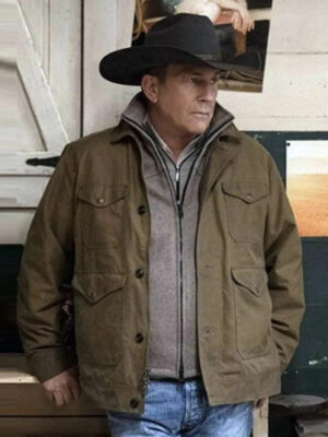 Yellowstone S05 John Dutton Brown Jacket