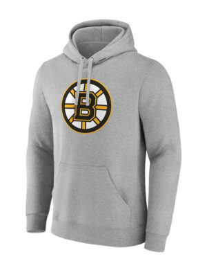 Boston Bruins Fanatics Grey Unisex Fleece Hoodie