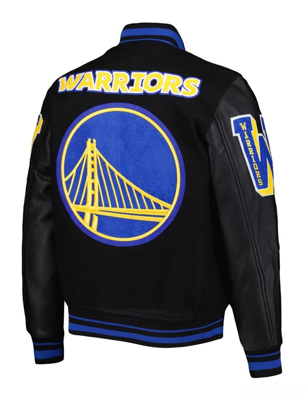 Golden State Warriors Black Jacket | Save 30% | Iconic Jacket