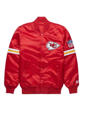 Kansas City Chiefs Red Starter Varsity Jacket