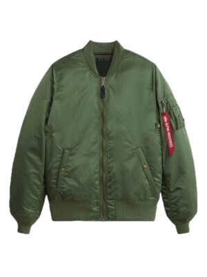 MA-1 Fighter Pilot Bomber Green Jacket