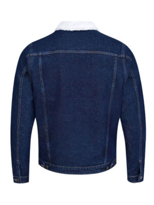 mens-dark-blue-trucker-plain-denim-jacket-