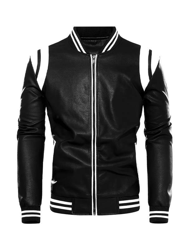 Mens Stylish Slimfit Biker Leather Jacket