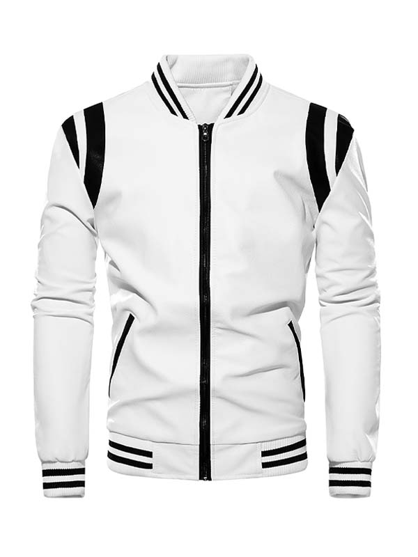 Mens Stylish Slimfit Biker Leather Jacket