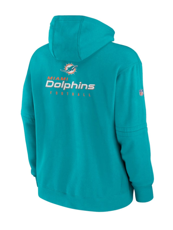 Miami Dolphins Pullover Hoodie | Save 30% | Iconic Jacket