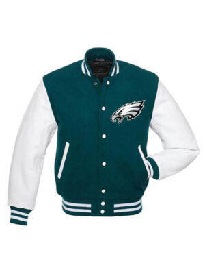 NFL Philadelphia Eagles Varsity Green Jacket