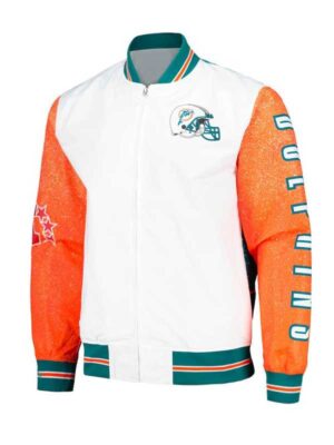 Miami Dolphins Mitchell & Ness Varsity Jacket