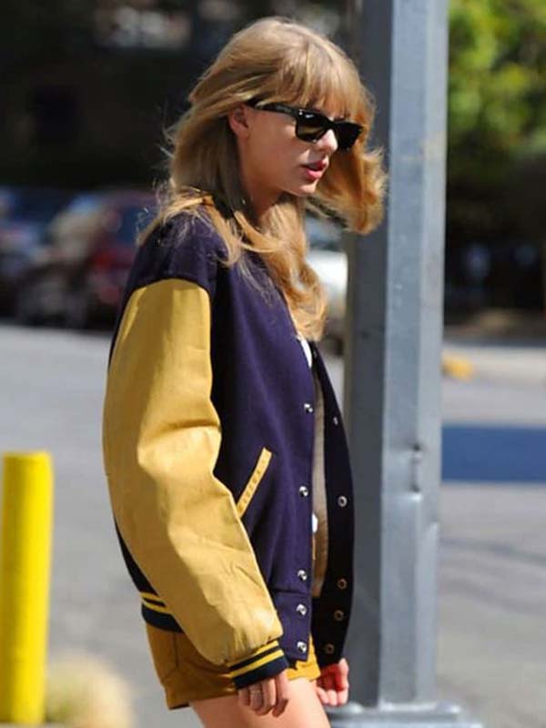 NYC Taylor Swift Letterman Baseball Bomber Jacket