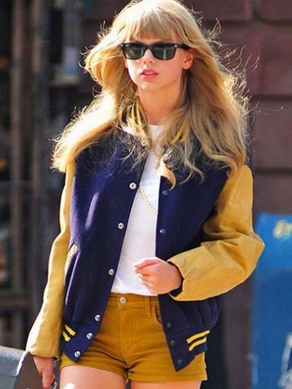 NYC Taylor Swift Letterman Baseball Bomber Jacket