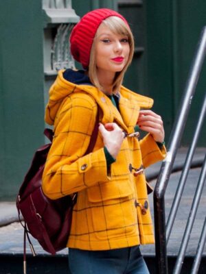 Taylor Swift Paddington Loves Duffle Checkered Coat