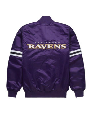 nfl-baltimore-ravens-starter-purple-satin-bomber-jacket-1