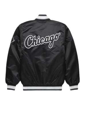 starter-chicago-white-sox-black-bomber-satin-jacket-2