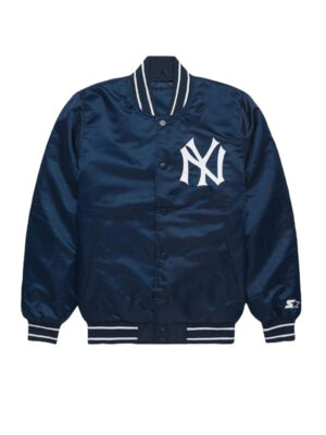 Starter New York Yankees Satin Bomber Jacket