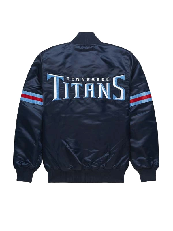 Starter Tennessee Titans Navy Blue Jacket | Iconic Jacket