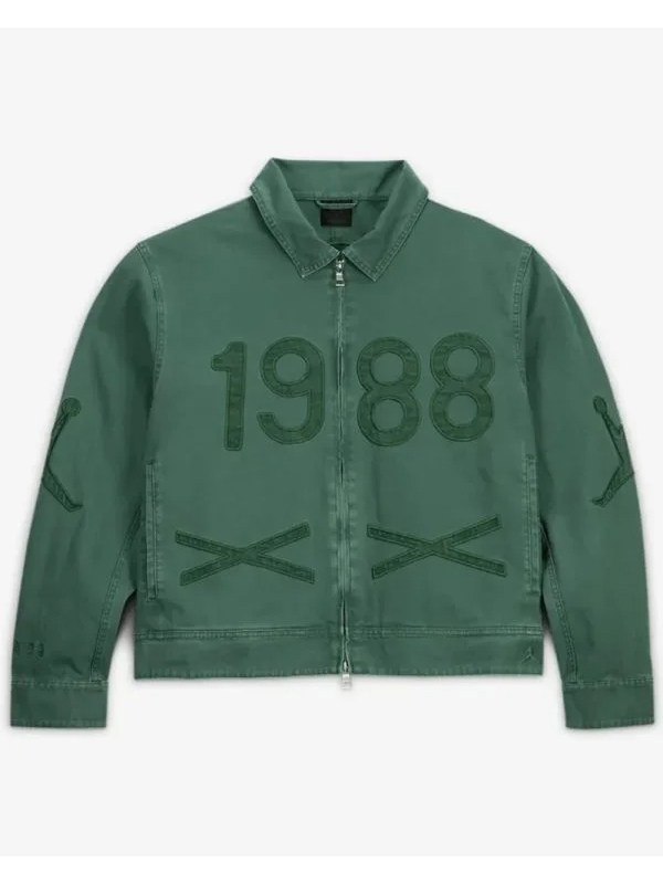 Jayson Tatum Jordan x Nina Chanel Abney Green 1988 Jacket