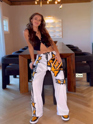 NHL Kristin Juszczyk Turned An All-Star Game Jersey Pants