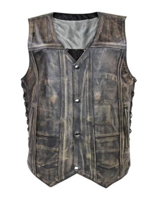 mens-biker-cowboy-zipper-black-leather-vest-2