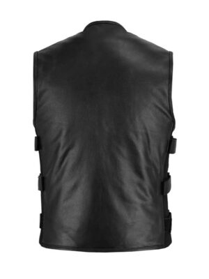 mens-black-cowhide-side-belted-leather-vest-1