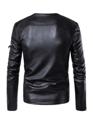 mens-multi-zipper-black-sheepskin-biker-leather-jacket-1