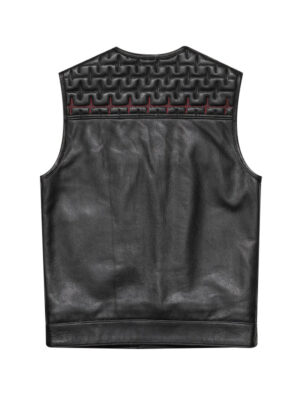 mens-quilted-black-biker-sheepskin-leather-vest-1