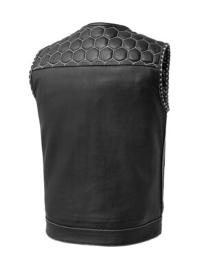 mens-white-stich-quilted-biker-black-leather-vest-1