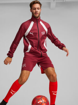 UEFA Euro 2024 Red And White Jacket