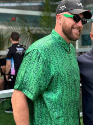 Formula 1 Miami Grand Prix Travis Kelce Shirt Green