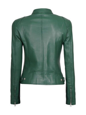 womens-dodge-cafe-racer-green-leather-jacket-1