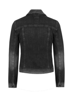 womens-mandarin-collar-distressed-black-denim-jacket-1