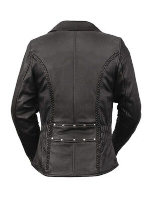 womens-stylish-black-biker-sheepskin-leather-jacket-1