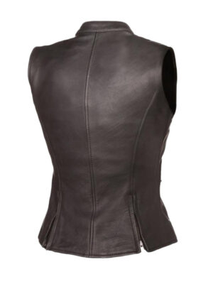 womens-zip-up-style-motor-biker-leather-vest-1