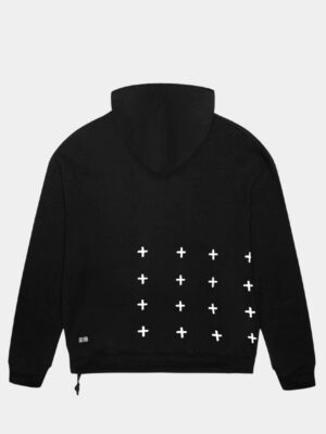 Unisex Ksubi 4 X 4 Biggie Black Hoodie-1