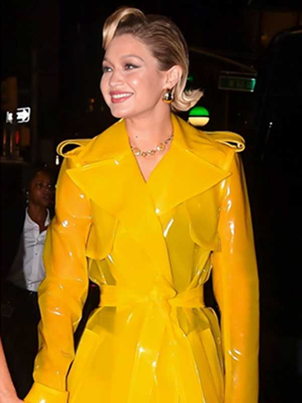 Deadpool & Wolverine Gigi Hadid 2024 Yellow Coat