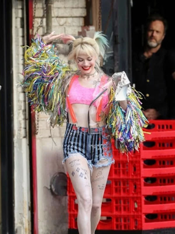 Harley Quinn Birds Of Prey Margot Robbie Wings Jacket