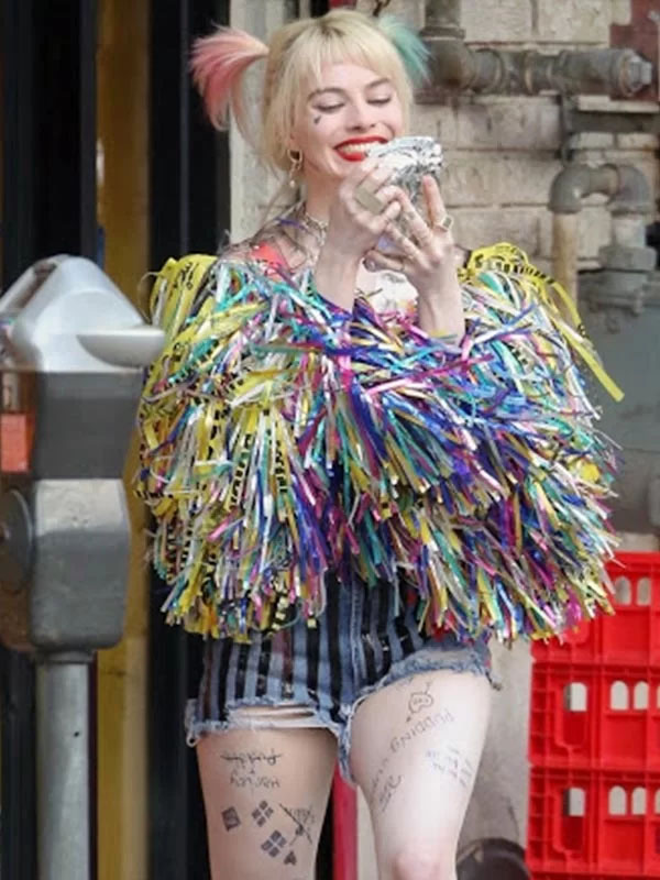 Harley Quinn Birds Of Prey Margot Robbie Wings Jacket