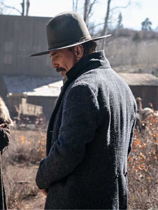 Kevin Costner Horizon: An American Saga Blue Coat
